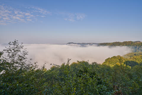 Gemeinde Marktl Landkreis Altötting Aussicht Landschaft Morgennebel (Dirschl Johann) Deutschland AÖ